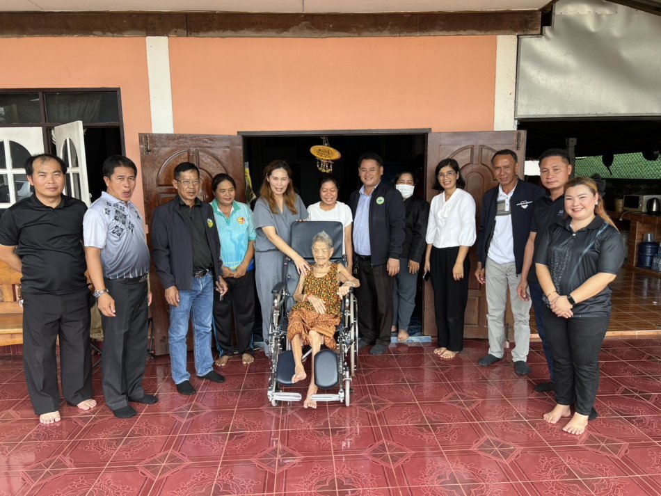 มอบอุปกรณ์เครื่องช่วยความพิการ ตามโครงการจัดกิจกรรมสนับสนุนอุปกรณ์เครื่องช่วยความพิการเพื่อการฟื้นฟูสมรรถภาพที่บ้าน ประจำปีงบประมาณ พ.ศ.2569 